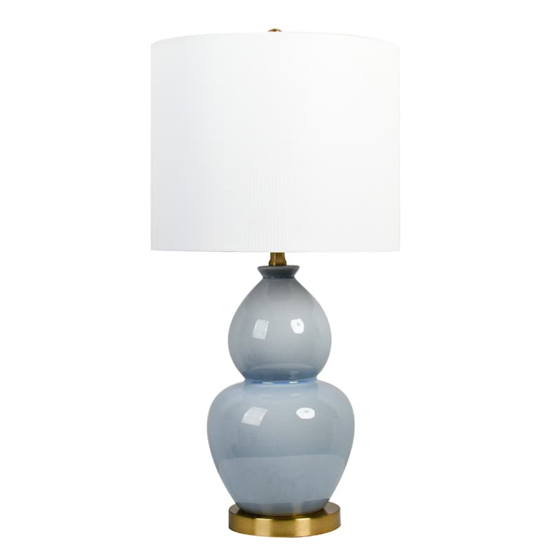Blue Gourd Ceramic Table Lamp | At Home