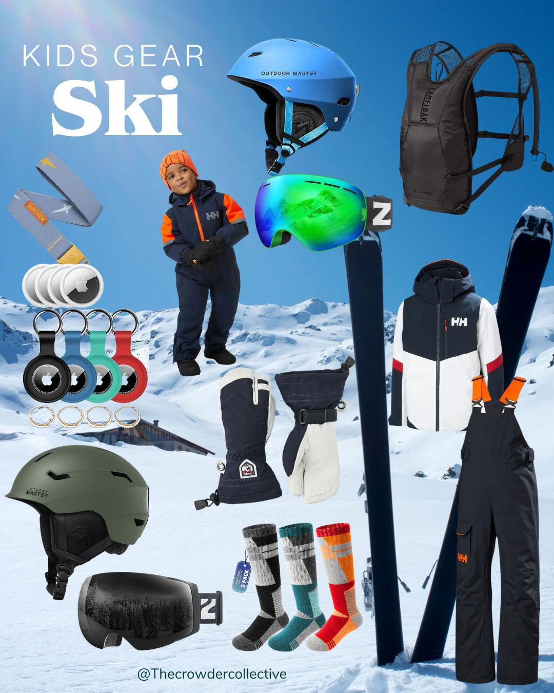 Some of our must-have ski gear for the boys includes AirTags tucked into their jackets for peace of mind, warm wool socks to keep their feet cozy, and CamelBaks to ensure they stay hydrated on the slopes. Clam gloves are perfect for keeping their hands warm, and the handy wrist straps make sure we still have both gloves by the end of the day. HAPPY SKIING! #SKI #SKIING #USSKI #SKIEUROPE #HellyHansenSki #AmazonSki #Kidsskigear #Learnhowtoski #Skischool #HolidaySki #VacationSki #Kidsskigear #LTKSki  

 #LTKActive #LTKStyleTip #LTKKids