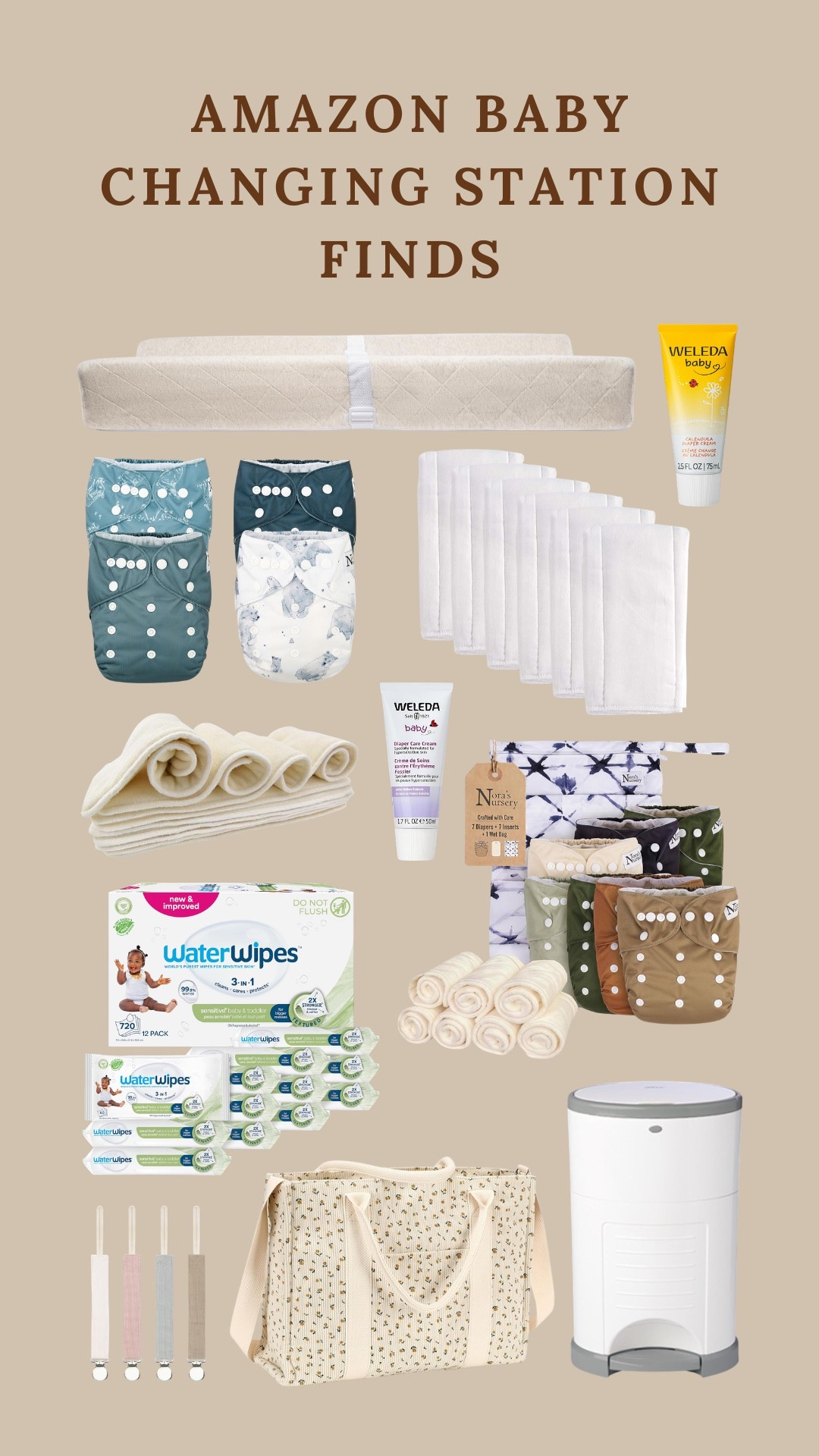 Diaper station finds.

#LTKmomlife #LTKBaby #LTKKids