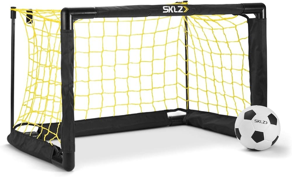 SKLZ Pro mini Goal, Includes 5" Soft Ball, Easy to Assemble Frame | Amazon (US)