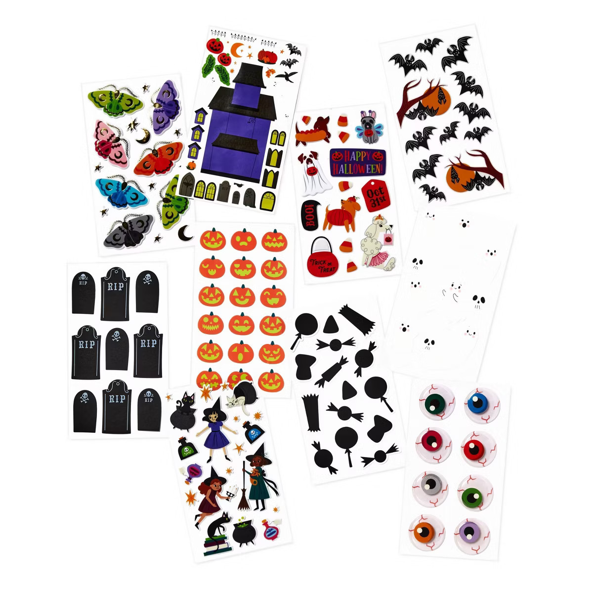 Halloween Craft Sticker Pack - Mondo Llama™ | Target
