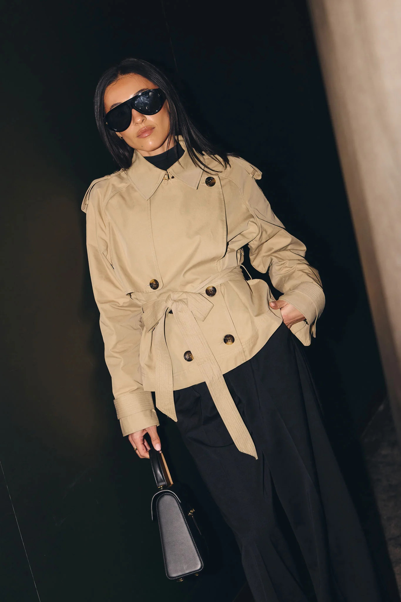 Mineral Cropped Trench | aje. (Australia and New Zealand)