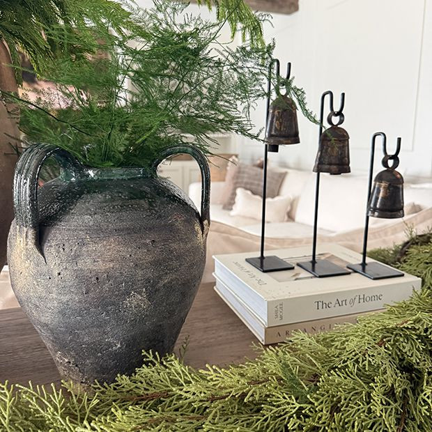 3 Handled Rustic Vase | Antique Farm House