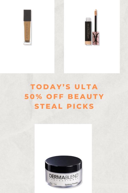 Today’s you can get these picks 50% off!

The Anastasia Beverly Hills Foundation is comparable to the NARS natural finish foundation!

Concealer is medium to full coverage and creamy! 

My friend put me on the dermablend powder and it is amazingggg!!! I use it daily!

#LTKsalealert #LTKfindsunder50 #LTKbeauty