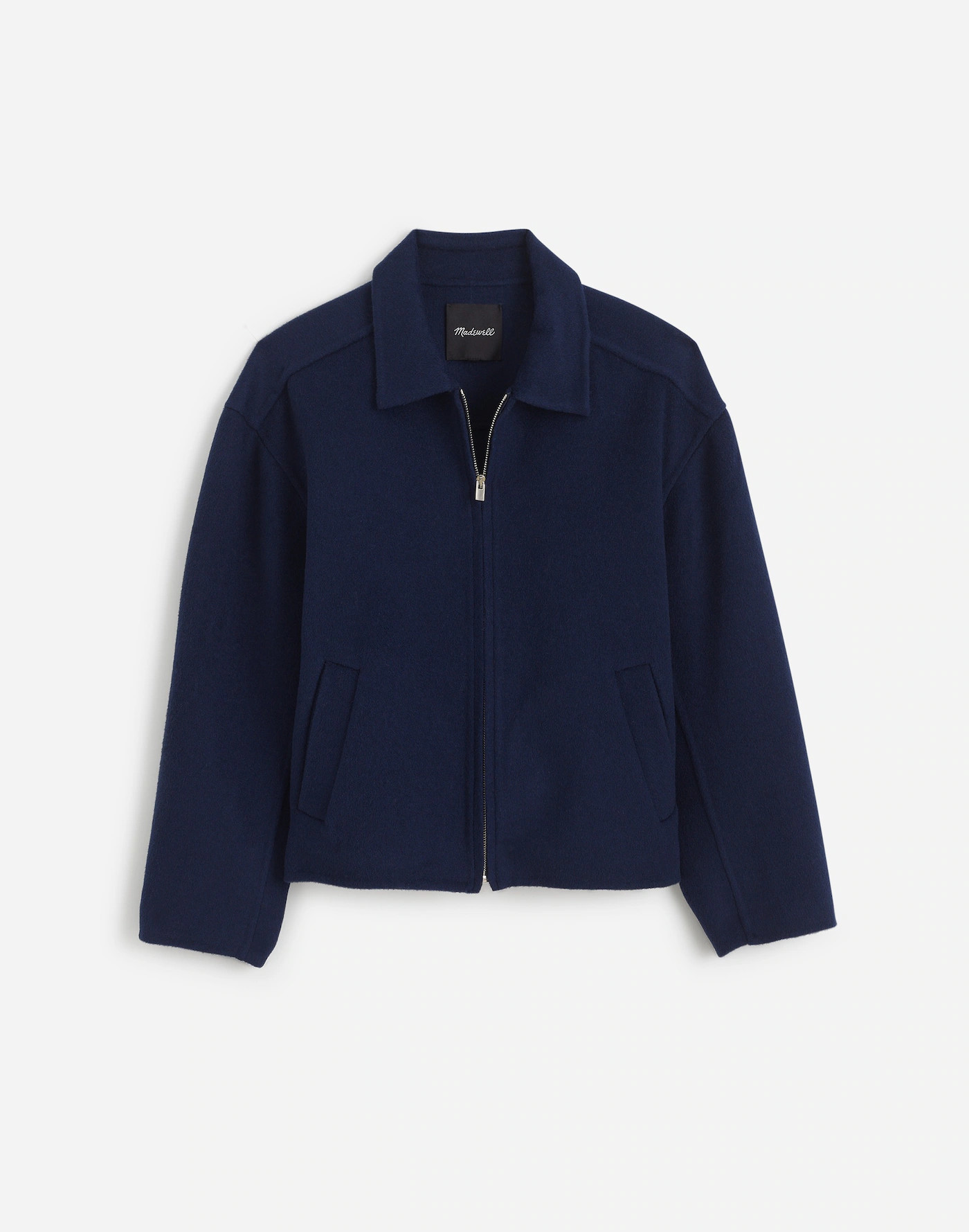 Double-Faced Rounded-Sleeve Jacket | Madewell | Madewell