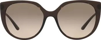 54mm Mirrored Cat Eye Sunglasses | Nordstrom