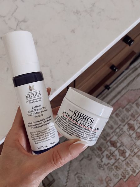  30% off during @Kiehls Friends + Family Sale with my code SHANNON30 (steepest discount code they provide, and sitewide is 25%). I’ve started using their Retinol Micro Dose Serum and love that it’s gentle enough for a newbie like me- it provides all the anti-aging benefits without the harsh side effects of redness, drying, and peeling. Also, love their ultra facial cream, which I use every morning before I apply my make-up. Both are included in the Friends + Family Sale. #kiehlspartner #KiehlsUS 

#LTKbeauty #LTKsalealert