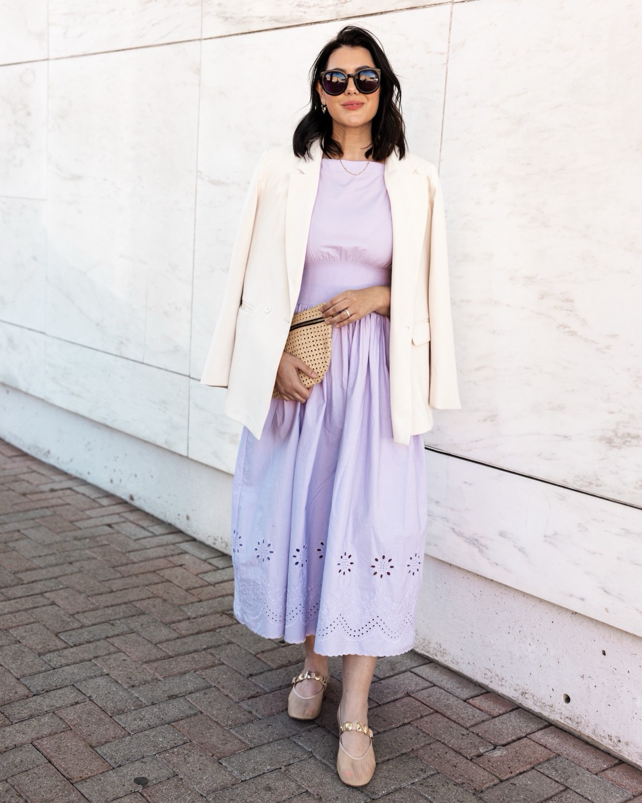 Last day for @jcrew 30% off sale! I love this lavender dress for spring, I’m in the medium. 💜