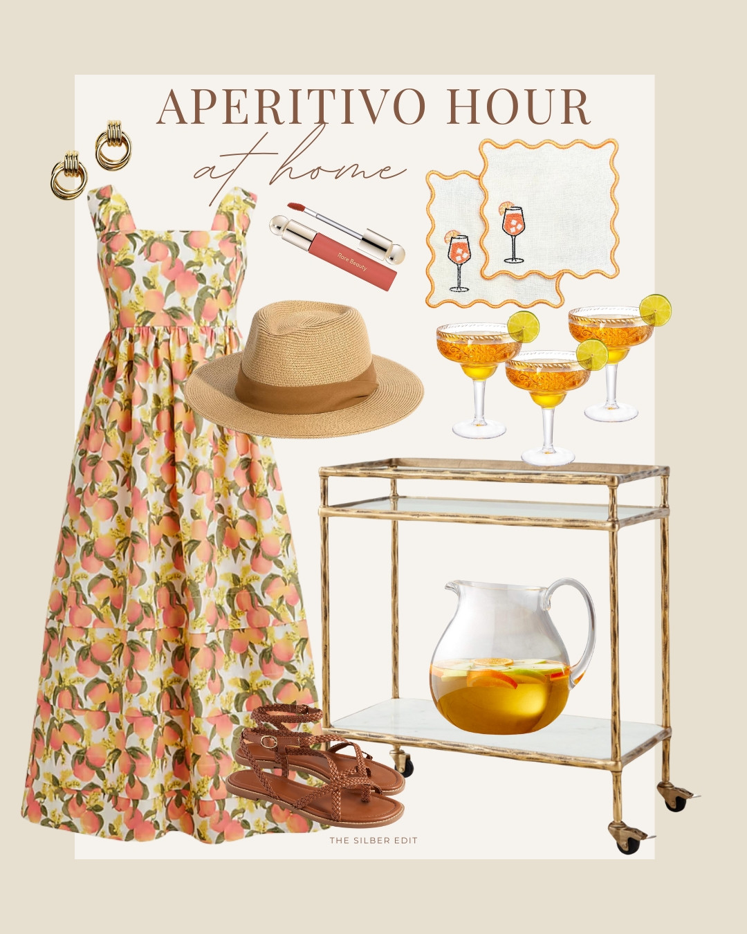 Summertime happy hour on the patio!

outdoor entertaining, cocktail hour, summer dress, bar cart, acrylic glasses, sandals, outdoor pitcher, hat, earrings, summer evenings, J.Crew, Etsy, Amazon, Sephora, Stefana Silber 

 #LTKSummerEdit #LTKSeasonal #LTKFindsUnder50
