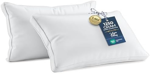 Utopia Bedding Bed Pillows for Sleeping King Size (White), Set of 2, Soft & Fluffy Pillow with Do... | Amazon (US)