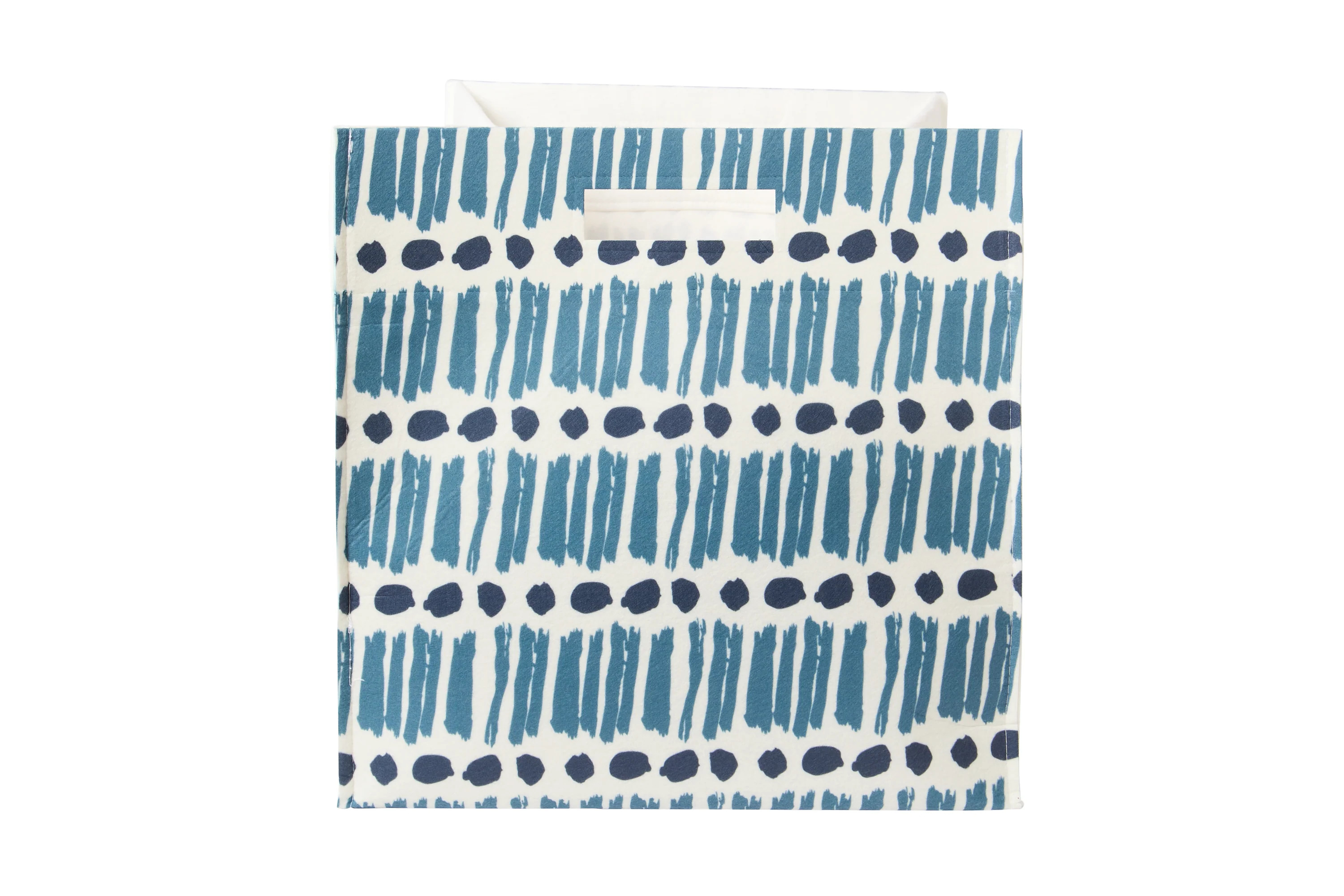 Lines & Dots Felt Storage Bin | Dance Happy