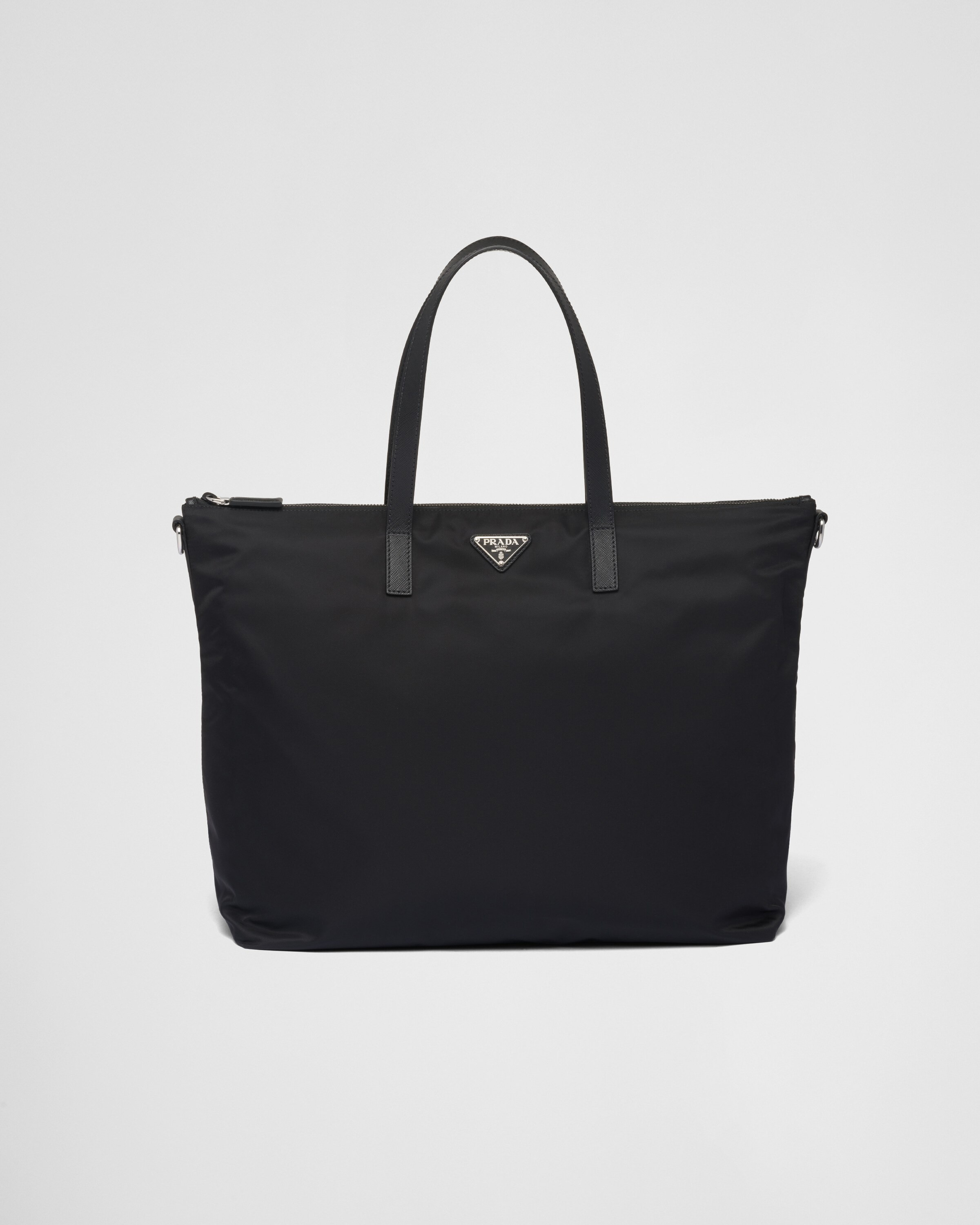 Re-Nylon and Saffiano leather tote bag | Prada Spa US