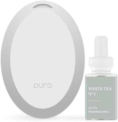 Pura Mini Smart Fragrance Diffuser for Small Spaces Adjustable Smart Home Device with LED Light &... | Amazon (US)