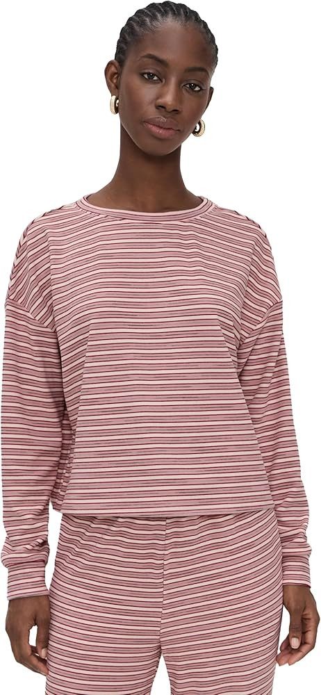 Bailey Rose Women's Striped Long Sleeve Tee | Amazon (US)