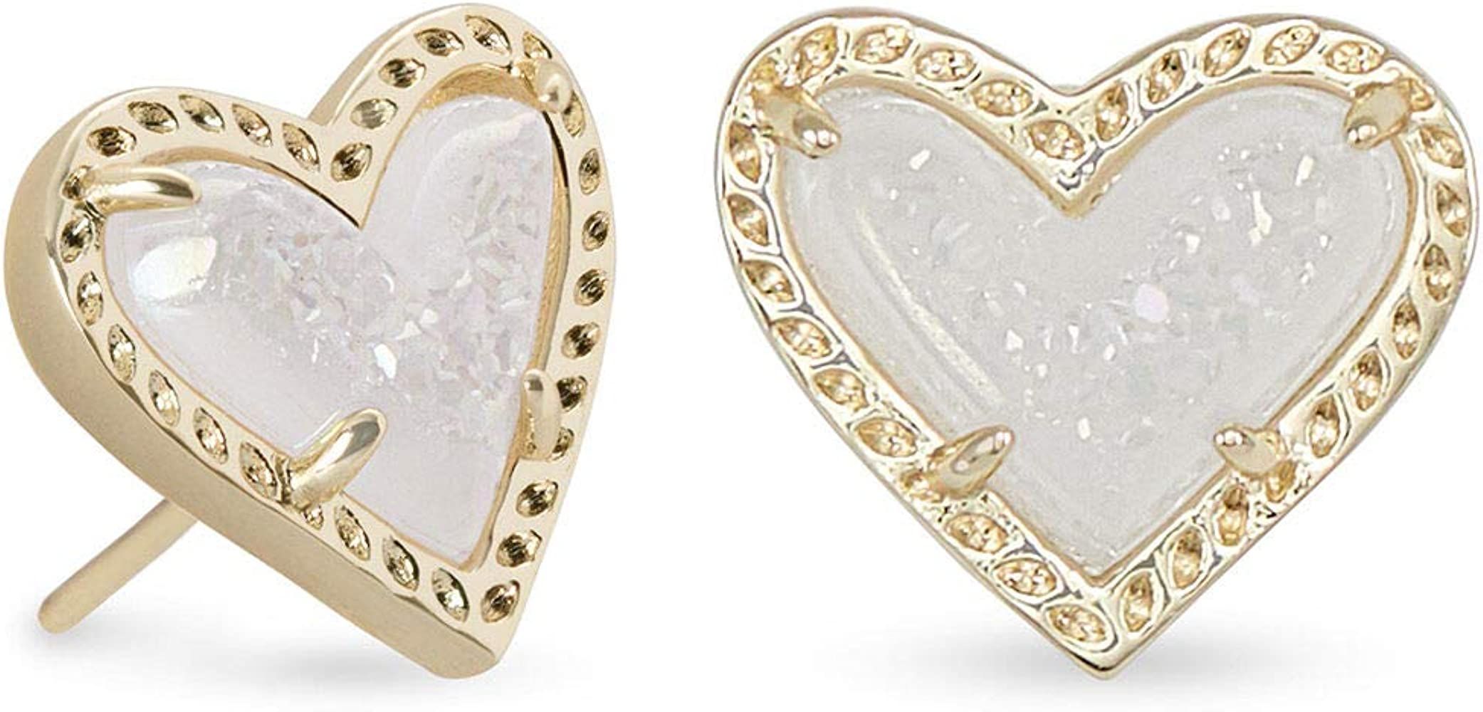 Kendra Scott Ari Heart Stud Earrings for Women, Fashion Jewelry | Amazon (US)