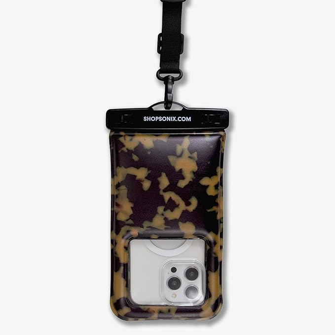 Sonix Waterproof Phone Pouch - Floating Phone Case Dry Bag w/Crossbody Lanyard - Beach Cruise Tra... | Amazon (US)