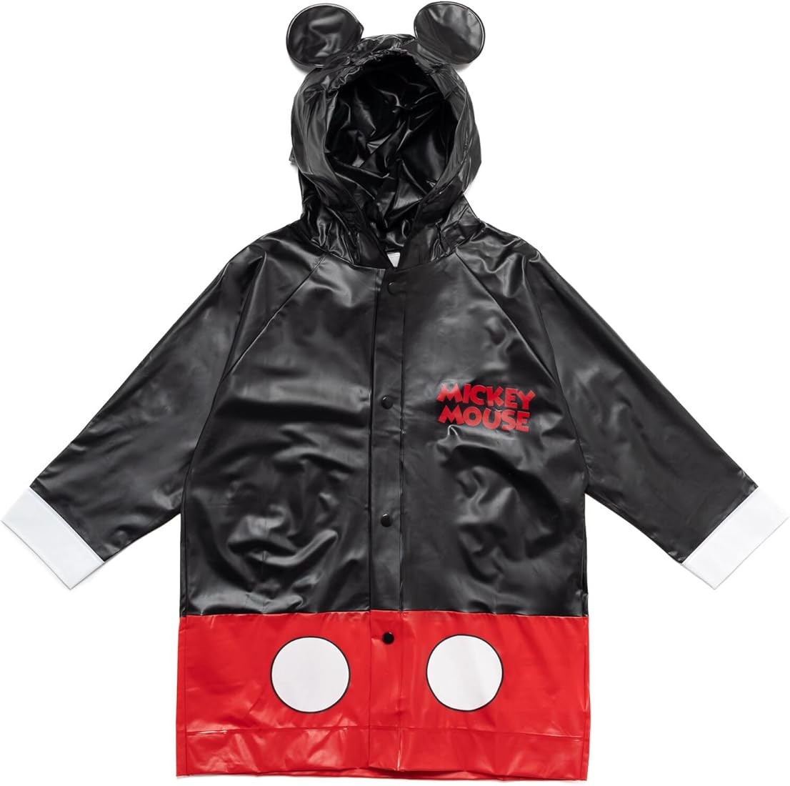 Disney Pixar Cars Mickey Mouse Lightning McQueen Waterproof Rain Jacket Toddler to Little Kid | Amazon (US)