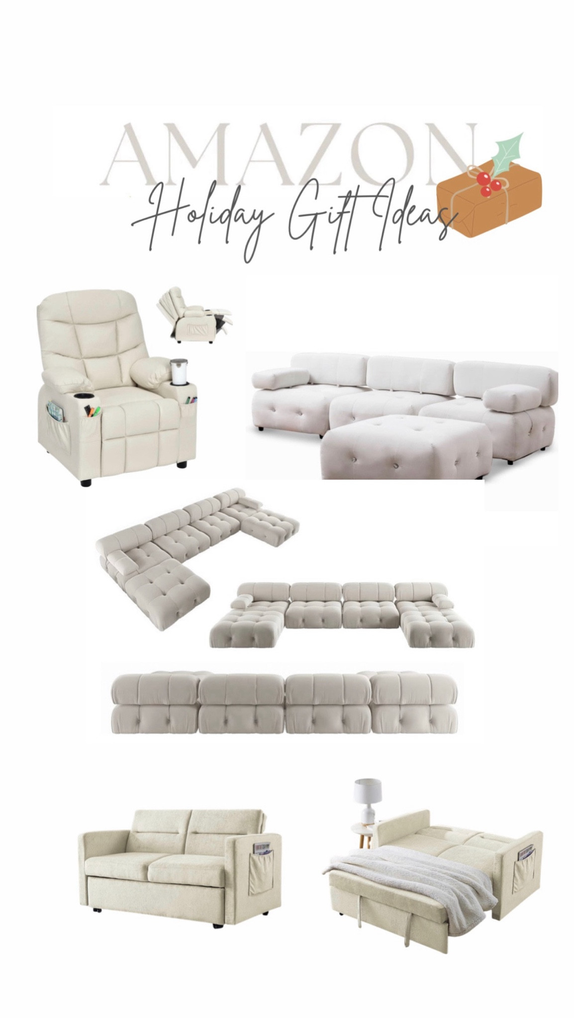 Best sectionals and recliner 


#ltkhome #decor #sectionals #recliners #adjustablefurniture #furniture #couch #homedecor #livingroom #amazon #amazonhome #blackfridaydeals #blackfriday #cybermonday #amazonmusthavesSaleSale #livingroom #loveseats #sectionals #amazondecor #amazondeals #amazonhome

#LTKHoliday #LTKGiftGuide #LTKCyberWeek