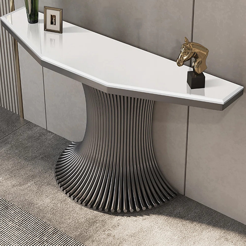 Italian style modern light luxury console table | Wayfair North America