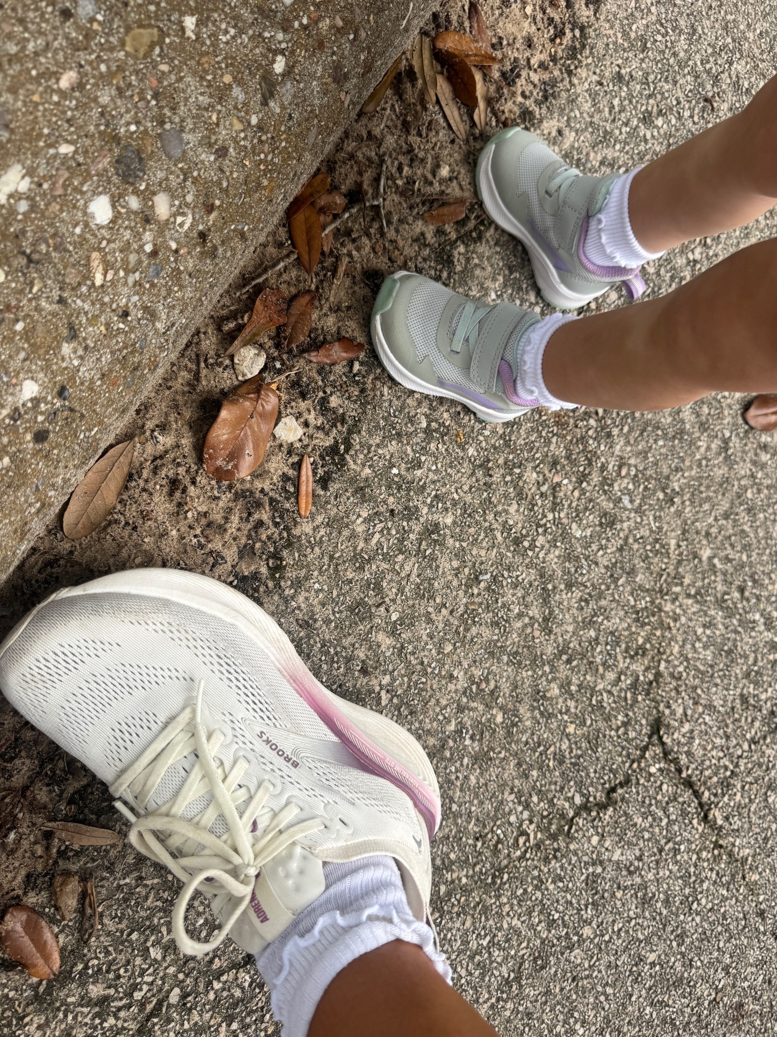 getting our steps in! Mommy + me sneaks + ruffle socks ☺️

#LTKActive #LTKBaby #LTKfitnessgoals