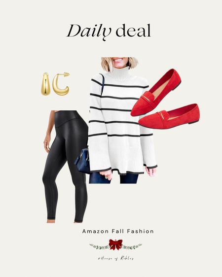 Amazon Fashion Must Haves 
Fall Fashion 
#redloafers #redshoes #strippedsweater

#LTKSeasonal #LTKstyletip #LTKfindsunder50