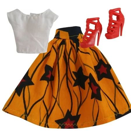 KoKun African Print Skirt Set (STARBURST) | Walmart (US)