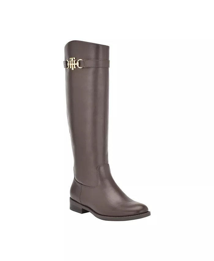 Tommy Hilfiger Women's Inezy Riding Boots - Macy's | Macy's