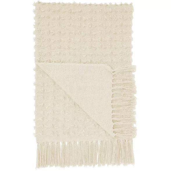 Life Styles Cut Fray Texture Throw Blanket - Mina Victory | Target