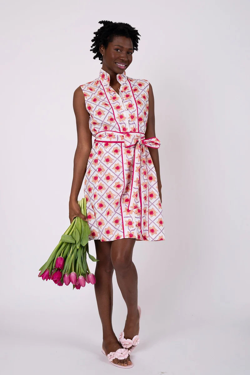 Sleeveless SUE SARTOR Flounce Mini by SUE SARTOR | SUE SARTOR