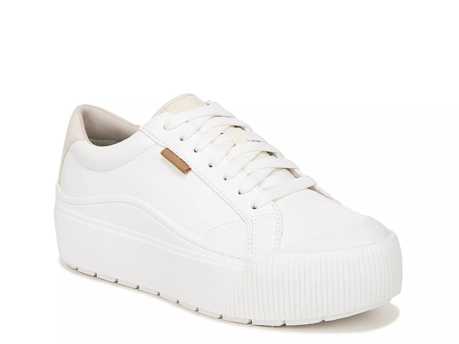 Dr. Scholl's Time Off Max Platform Sneaker | Women's | White Synthetic | Size 11 | Sneakers | DSW