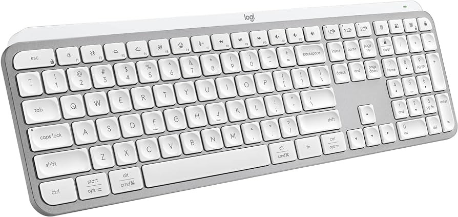 Logitech MX Keys S Wireless Keyboard, Low Profile Quiet Typing, Backlighting, Bluetooth, USB C Re... | Amazon (US)
