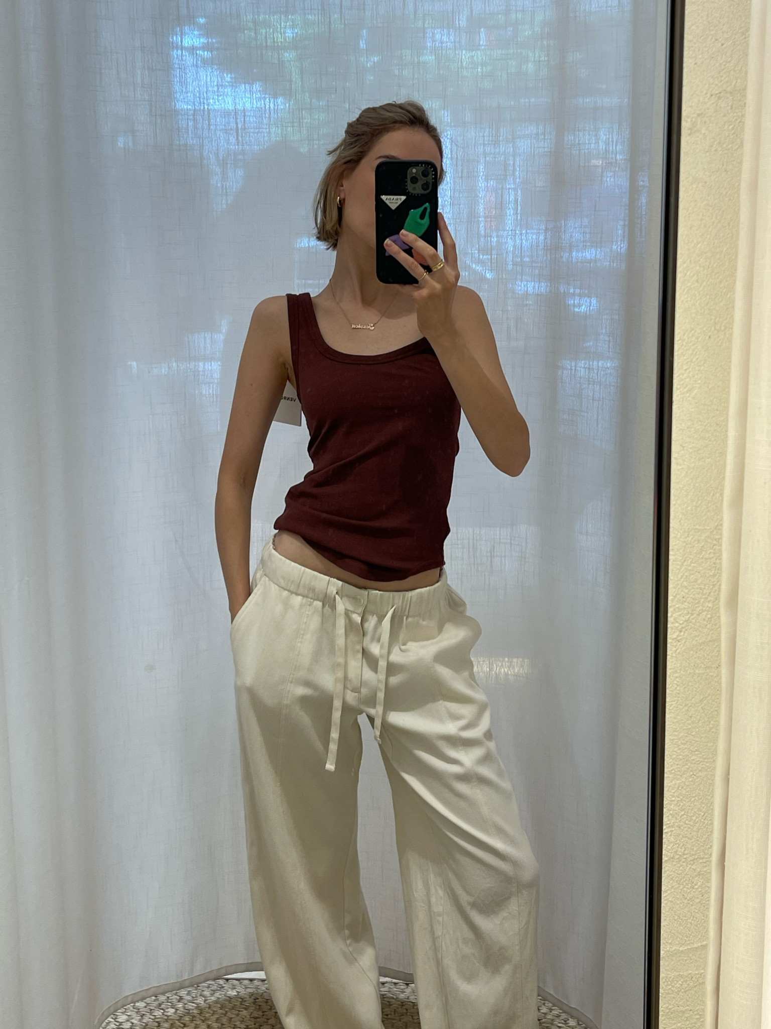 wishlist for spring summer (: 
wearing top in size small 
pants in xs 

minimal, summer, spring looks, simple fits, brown top, white trousers 

#LTKbrasil #LTKSeasonal #LTKaustralia