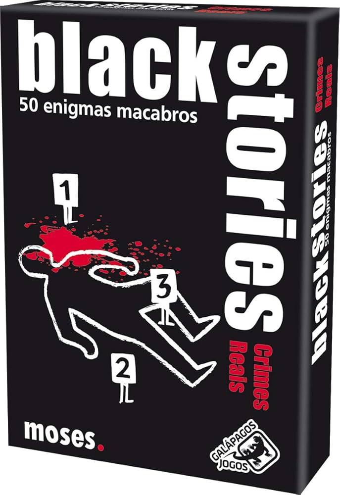 Black Stories Crimes Reais - Galápagos Jogos | Amazon (BR)