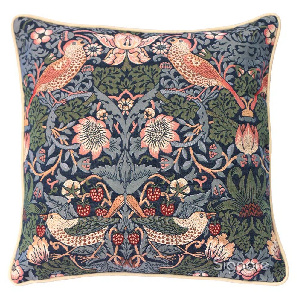 Signare Strawberry Thief Square Pillow Cover | Wayfair | Wayfair North America