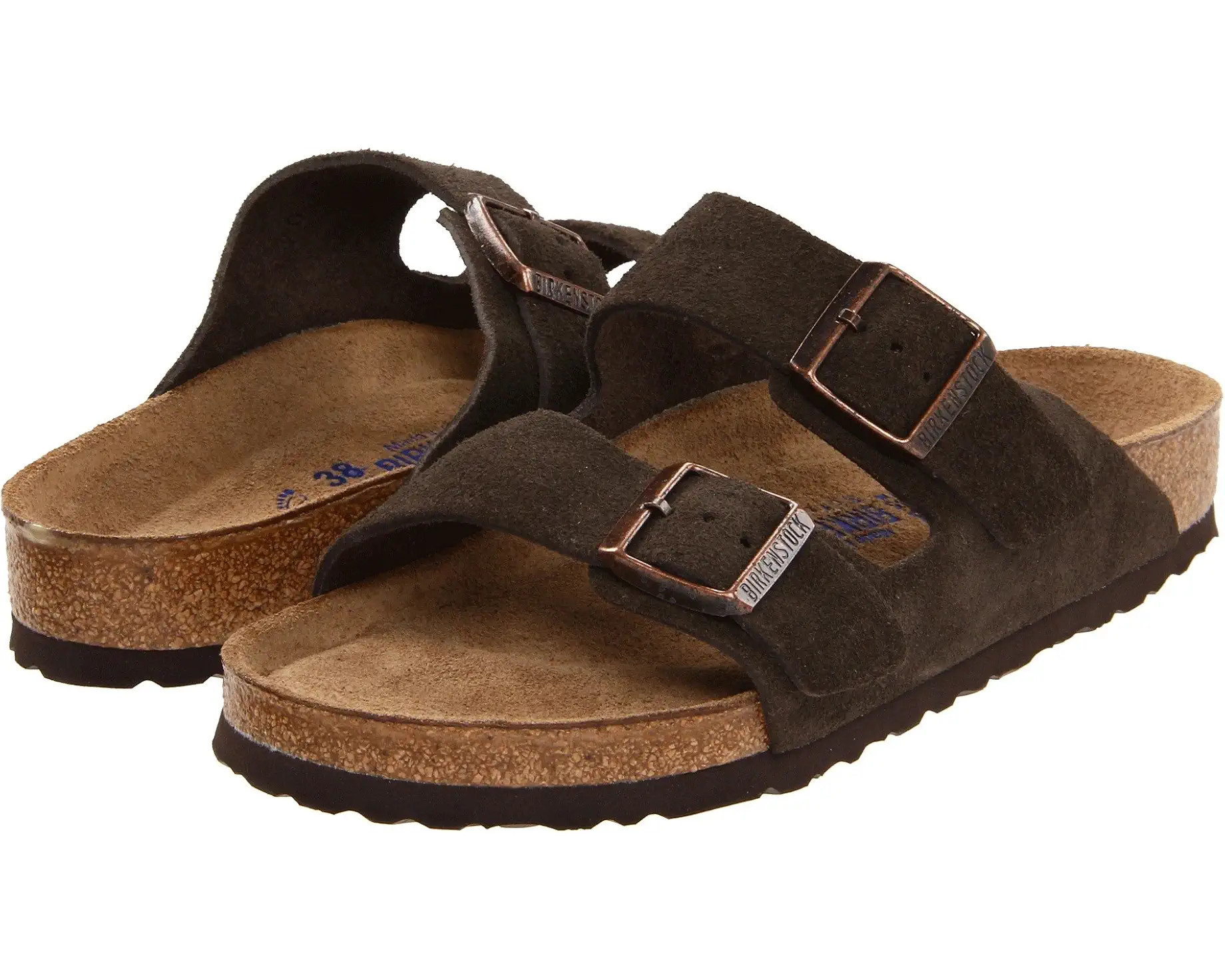 Arizona Soft Footbed  - Suede (Unisex) | Zappos