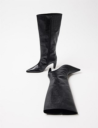 ELLA LEATHER BOOT | David Jones (Australia & New Zealand)