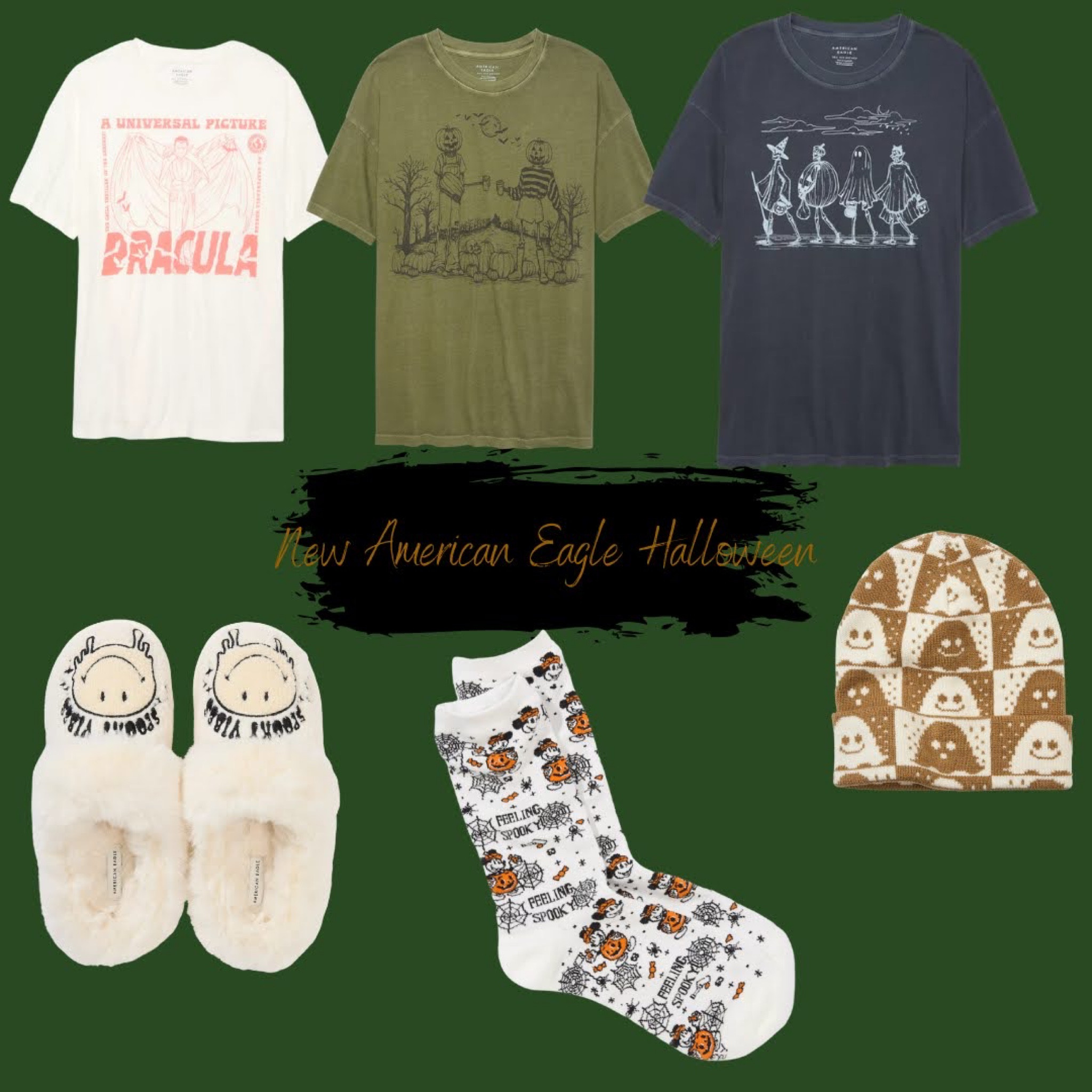 New spooky Halloween pieces from American Eagle that will sell out fast! Sharing so you don’t miss out! 🥰

#LTKunder100 #LTKstyletip #LTKSeasonal
