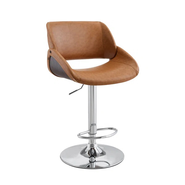 Olsen Swivel Adjustable Height Bar Stool | Wayfair North America
