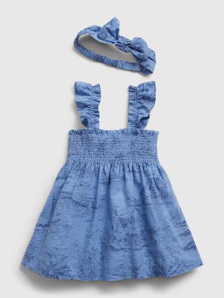 Baby Palm Tree Graphic Dress Outfit Set | Gap (US)