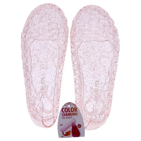 Heart Sole Girl Jellies Shoes - 12 Pink by DelSol for Kids - 1 Pair Shoes | Walmart (US)