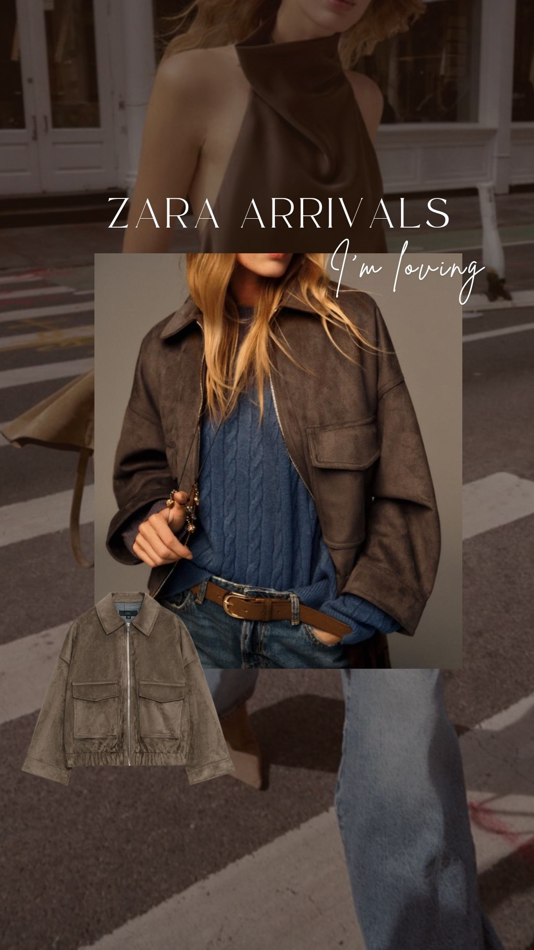 Faux suede jacket in back in stock from Zara! Under $100 

#LTKFindsUnder100 #LTKSeasonal #LTKStyleTip