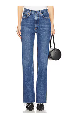 AGOLDE Leena Bootcut Jeans in Placebo from Revolve.com | Revolve Clothing (Global)