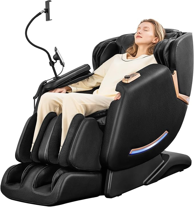 Amazon.com: CASINTA 4D Massage Chairs Full Body - 53.5 Extend Sl Track Shiatsu Massage Chair - Ze... | Amazon (US)