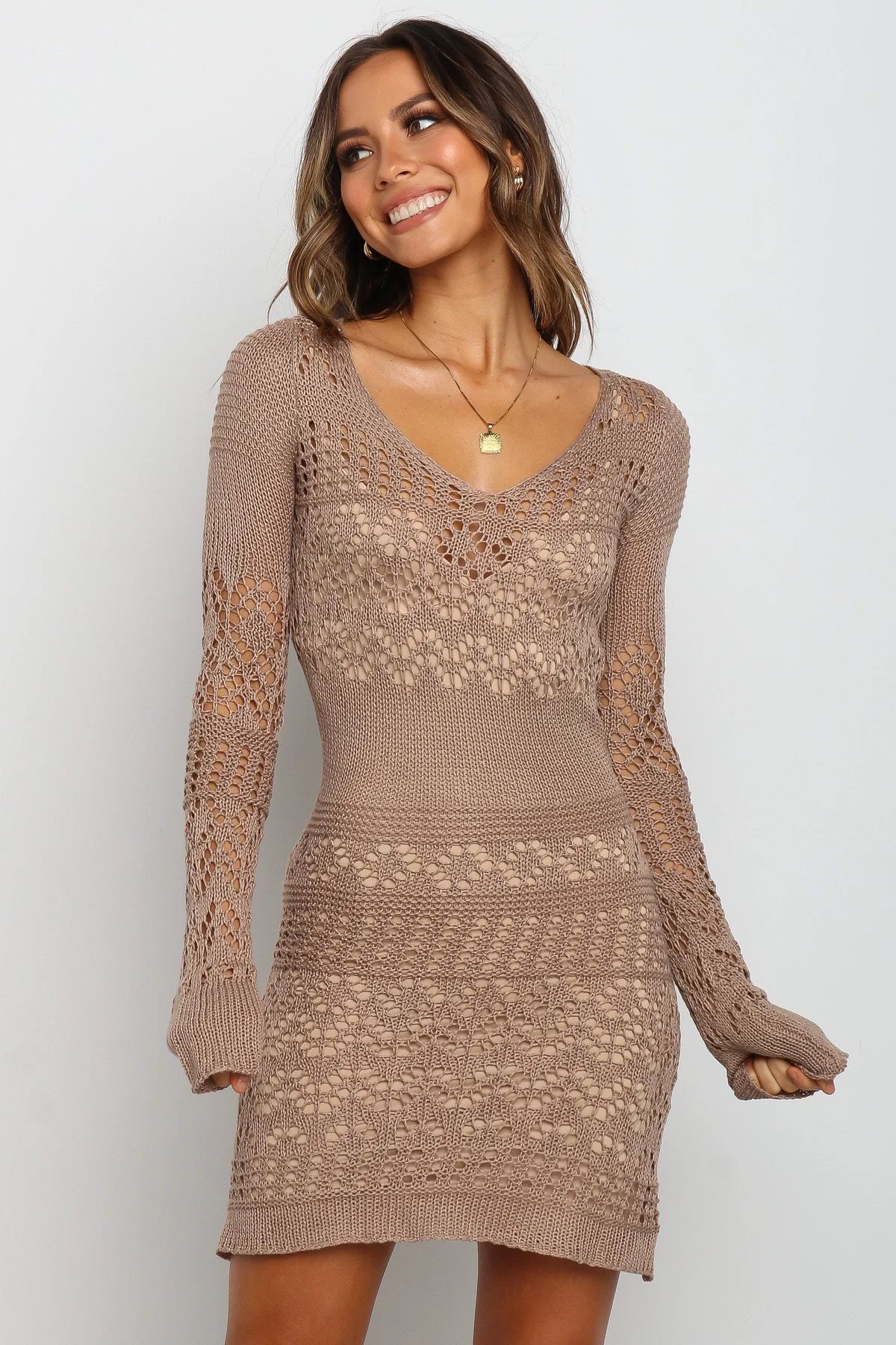 Lequinn Dress - Mocha | Petal & Pup (US)