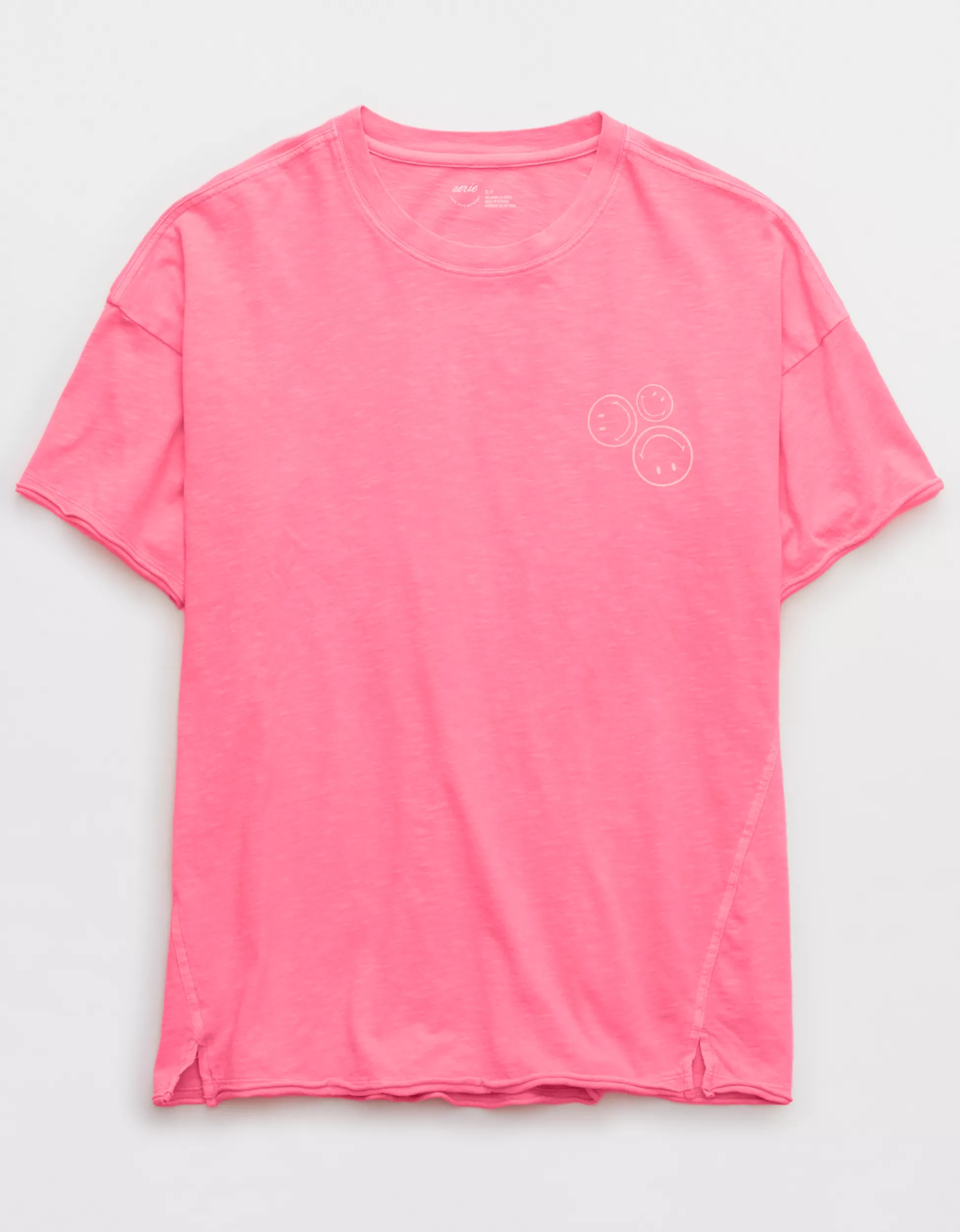 Aerie Graphic Oversized Boyfriend T-Shirt | Aerie