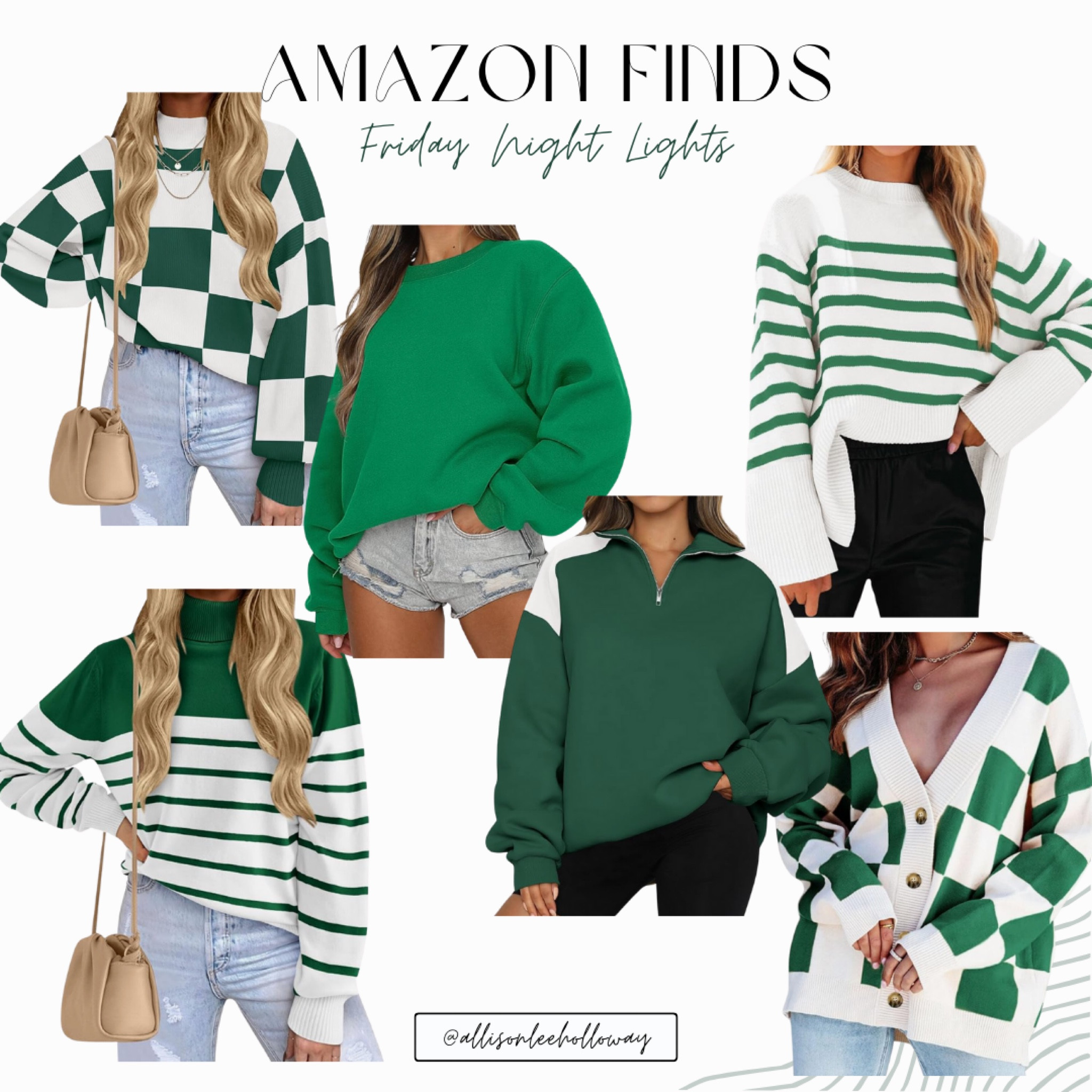 Green & white?! One of my favorite combos! Check out these sweaters on Amazon for under $50!

#LTKFindsUnder50 #LTKStyleTip #LTKSeasonal