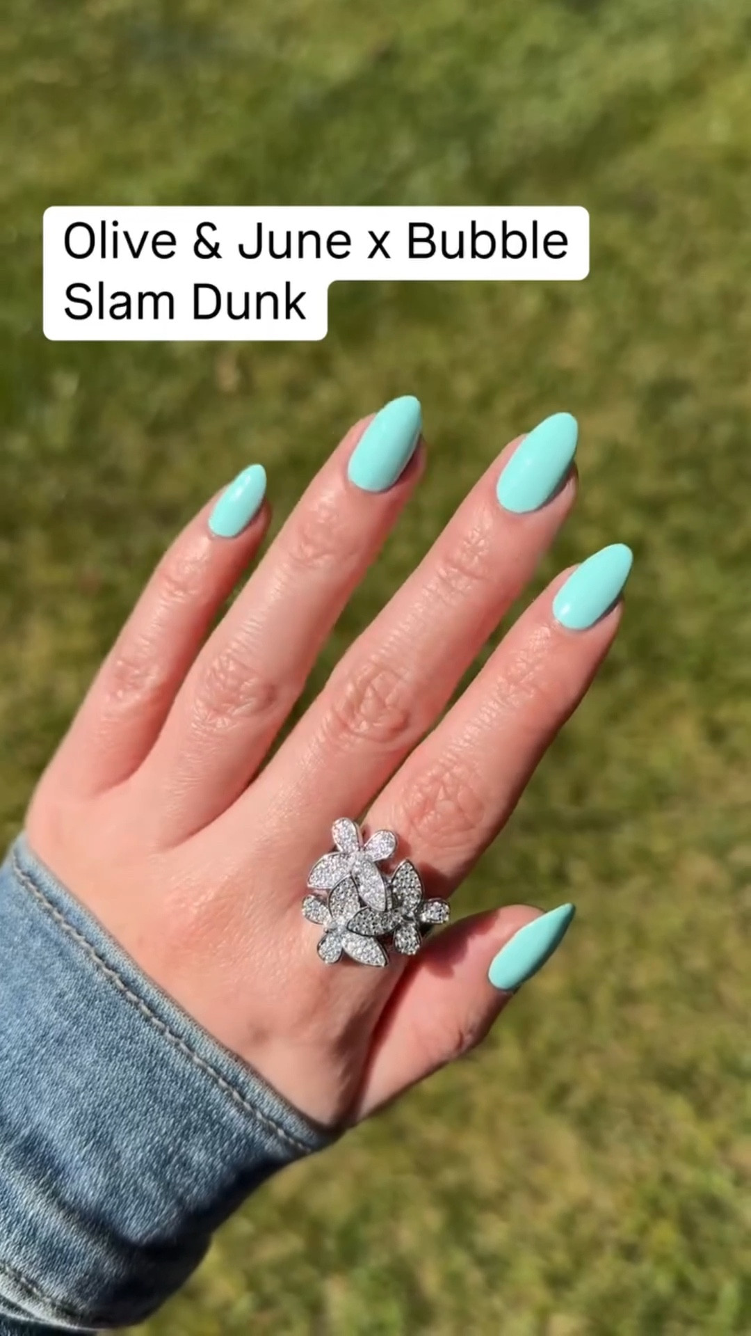 Slam Dunk (gifted) 🫧 

Don’t mind me, I’m just over here feeling a little salty that yet another gorgeous turquoise polish is also limited edition 😭 (justice for All Manis on Deck, IYKYK) 🌊 

You can snag this special color from the Olive and June x Bubble collab! 🫶 

Use CARINA20 for 20% off first Olive and June Systems. Link in bio ♥️

#oliveandjune #oliveyourmani #theinstantmani #pressonnails  #perfectnails #diymanicure #💅byPoppy #olivemymani #WeekendManis #quickdry #summernails #naturalnails #cuticlecare #oliveandjuneclouds #oliveandjunesilky #oliveandjunesupernova #oliveandjunesunlit #oliveandjunefrolic #oliveandjunesnapdragon #oliveandjunepuffball #oliveandjunedreamy #oliveandjunepetal #oliveandjunemeadow #oliveandjunemist #oliveandjunebreezy #oliveandjunexbubble #oliveandjuneslamdunk #turqoisenails

#LTKselfcare #LTKFindsUnder50 #LTKBeauty