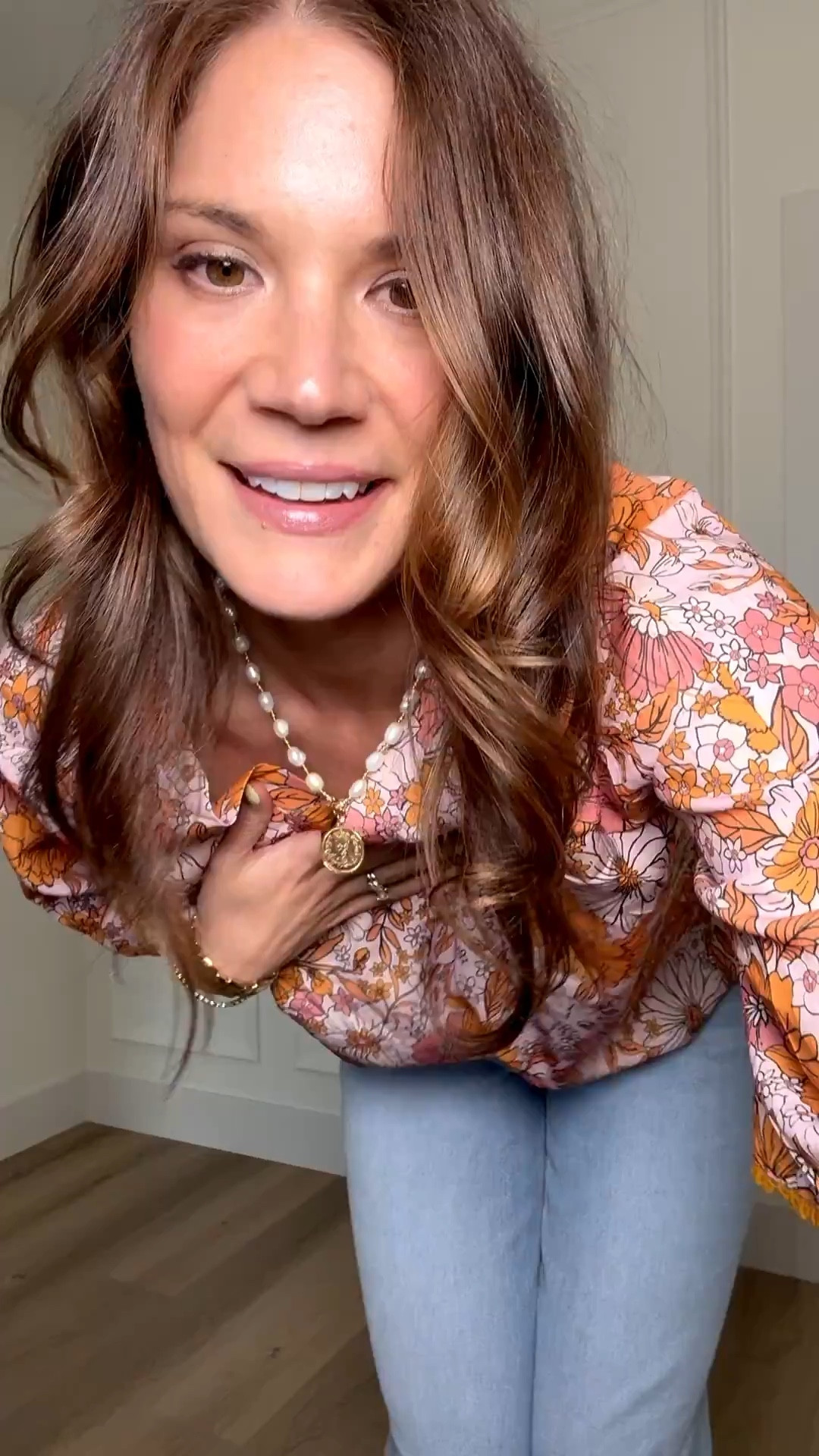This boho blouse is such a fun spring piece, I love the sleeve fit and the flattering v neck. The fabric is lightweight and flowy so it feels really easy to wear, perfect styled with denim for everyday or dressed up a bit.

Top - size L, runs slightly big, could size down to M Jeans - size 10 tall

Tall girl outfits, Boho blouse, Spring tops for women, Amazon tall girl clothing, Lightweight blouses, Flowy tops, V neck blouse, 6 foot style, Everyday outfit ideas, Casual spring outfits, Tall jeans outfit, Stang and Co

#LTKTall #LTKFestival #LTKSeasonal
