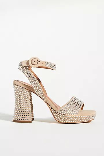 Vicenza Gem Platform Heels | Anthropologie (US)