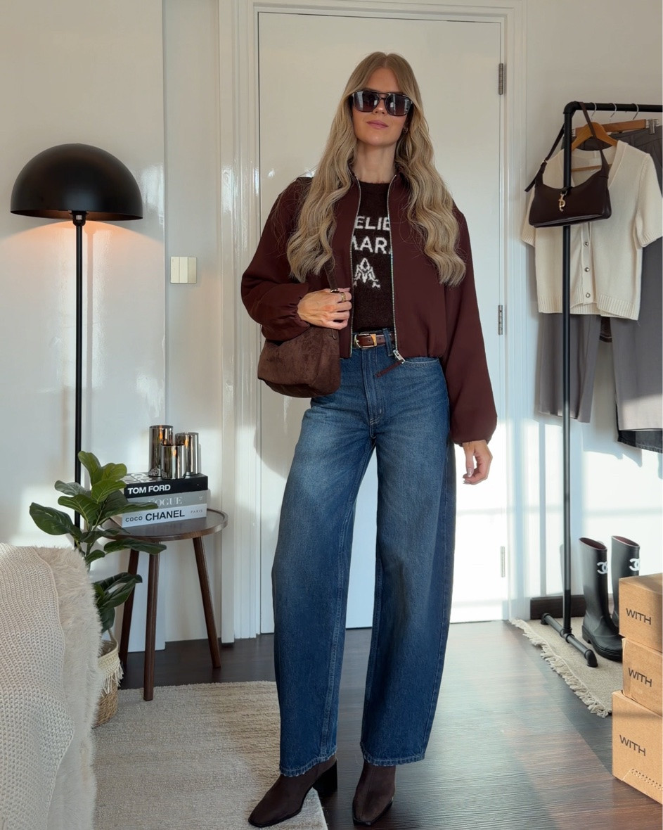 H&M Autumn Haul 🍂 OUTFIT 1 🐻 Jeans: size 6
Brown knit jumper: size S
Boots: true to size
Bomber Jacket : size XS

#LTKFashionMonth #LTKautumn #LTKstyletip